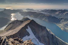 Am Helgelandsbukken. Blick nach Westen
