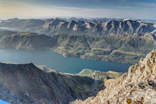 Am Helgelandsbukken. Blick nach Norden