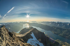 Am Helgelandsbukken. Blick nach Westen