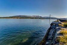 Am Leirfjord. Helgelandsbrua