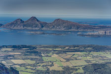 Sju søstre. Am Grytfoten. Blick nach Nordwesten