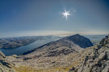 Sju søstre. Am Berg Grytfoten. Blick nach Südwesten