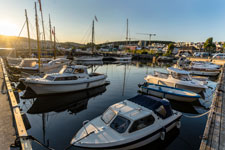 Larvik. Jachthafen