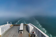 Skagerrak. Nebel
