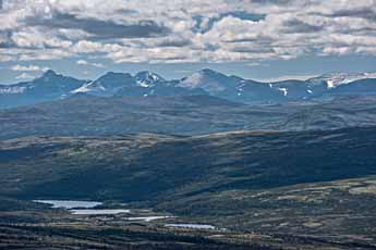 Dovrefjell. Auf dem Weg zum Berg Nystugguhøa