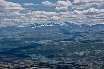 Dovrefjell. Rondaneberge und E6