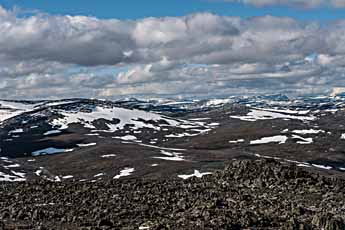 Dovrefjell. Berg Vesl-Nystugguhøa