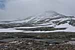 Dovrefjell. Berg Snøhetta.
