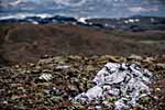 Dovrefjell. Ein weisser Stein