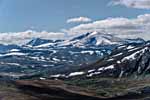 Dovrefjell. Berg Snøhetta