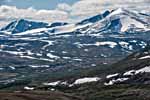 Dovrefjell. Berg Snøhetta