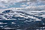 Dovrefjell. Ausblick vom Berg Vesl-Nystugguhøa