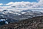 Dovrefjell. Ausblick vom Berg Vesl-Nystugguhøa