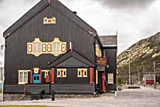 Dovrefjell. Bahnhof Hjerkinn