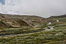 Dovrefjell. Fluss Kaldvella