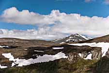 Dovrefjell. Auf dem Weg zum Berg Nystugguhøa