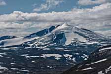 Dovrefjell. Berg Snøhetta