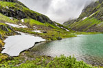 zum Berg Møysalen. Andre Møysalvatnet