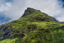 Hinnøya. Am Storvatnet. Berg Sebortinden