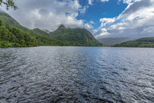 Zum Berg Møysalen. Storvatnet