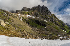 Aufstieg zum Berg Møysalen. !Wasser nachfüllen!