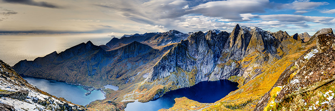 Am Reinebringen. Insel Moskenesøya