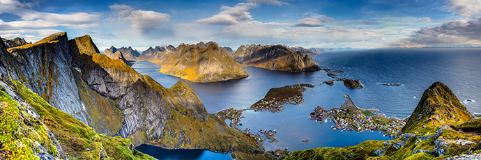 Am Reinebringen. Insel Moskenesøya