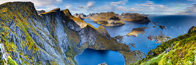 Am Reinebringen. Insel Moskenesøya
