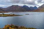 Sundsneset. Austnesfjord. Insel Austvågøya