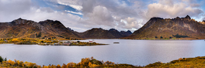 Sundsneset. Austnesfjord. Insel Austvågøya