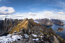 Am Reinebringen. Insel Moskenesøya