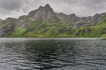 Lofoten. Gebirge