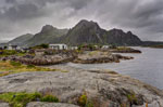 Lofoten. Svolvær. Insel Svinøya