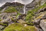 Moskenesøya. Zum Berg Hermannsdalstinden. Forsfjord