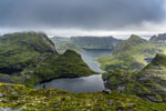Moskenesøya. Auf dem Rückweg vom Hermannsdalstinden. Forsfjord