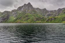 Lofoten. Gebirge