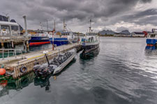 Lofoten. Hafen von Svolvær