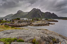 Lofoten. Svolvær. Insel Svinøya