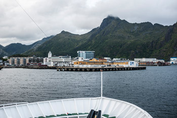 Lofoten. Svolvær. Hafen