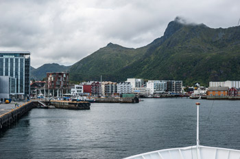 Lofoten. Svolvær. Hafen
