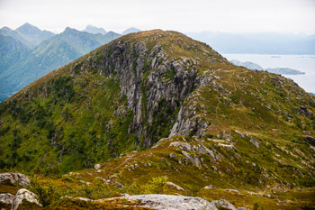 Insel Hinnøya. Berg Stortinden