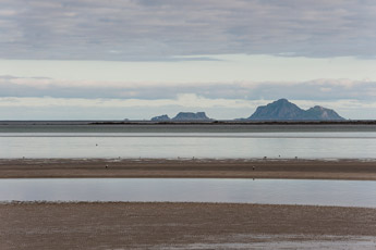 Lofoten. Insel Austvågøya. Strand