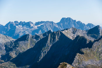 Lofoten. Insel Austvågøya. Berg Mathmora