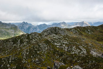 Lofoten. Insel Austvågøya. Svolvær Berge. Berg Tuva