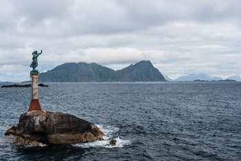 Lofoten. Insel Austvågøya. Stadt Svolvær
