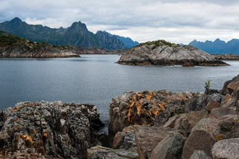 Lofoten. Insel Austvågøya. Kabelvåg. Mole