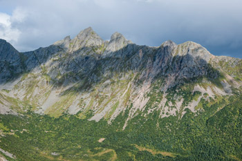 Lofoten. Insel Austvågøya. Berg Glomtinden