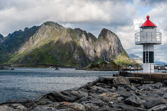 Lofoten. Moskenesøy. Reine. Mole