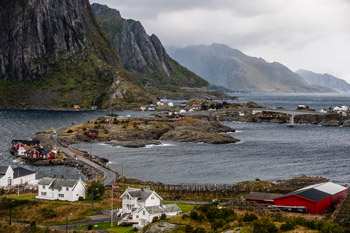 Lofoten. Moskenesøy. Reine
