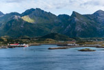 Lofoten. Gimsøystraumen Brücke